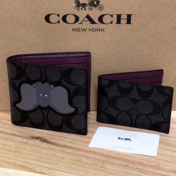 Coach Disney X Coach 3-In-1 Wallet In Signature Ca - Picture 1 of 4